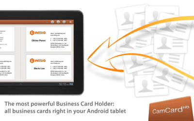 Screenshot of the application CamCard HD Free-BizCard Reader - #1