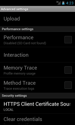 Screenshot of the application Sybase Hybrid Web Container - #3