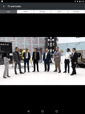 Screenshot of the application NASA App - #10