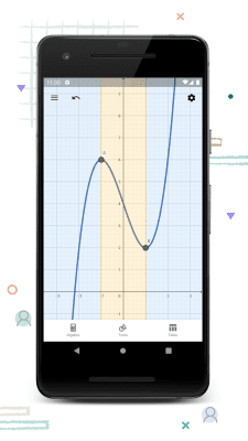 Screenshot of the application GeoGebra Graphing Calculator - #4