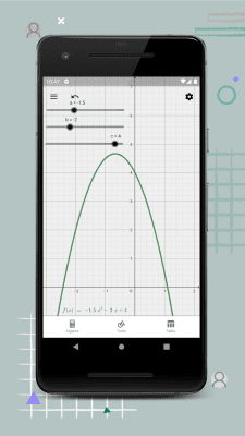 Screenshot of the application GeoGebra Graphing Calculator - #5