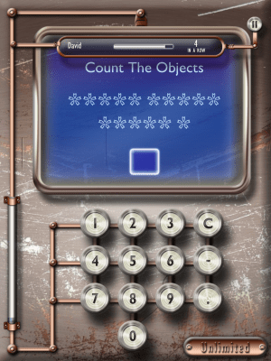 Screenshot of the application Mathemagica Free - Kids Math - #6
