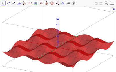 Screenshot of the application GeoGebra Classic - #5