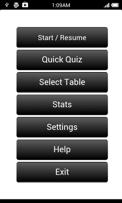 Screenshot of the application Multiplication Table by MyIntelligentKids - #1