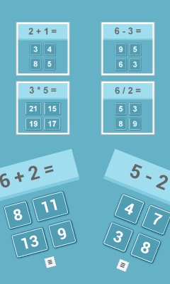 Screenshot of the application Math for Kids - #8