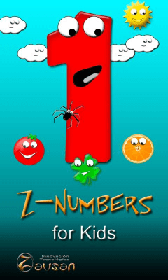 Screenshot of the application Z - Numbers for Kids - #1