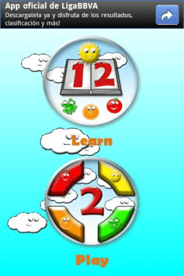 Screenshot of the application Z - Numbers for Kids - #2
