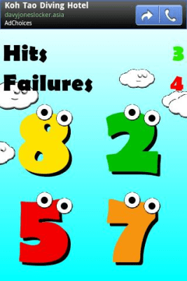 Screenshot of the application Z - Numbers for Kids - #4