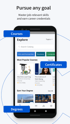 Screenshot of the application Coursera - #3
