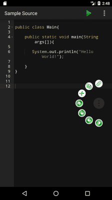 Screenshot of the application Jedona - Compiler for Java - #3