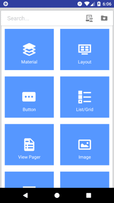 Screenshot of the application Awesome Android - UI Libraries - #1