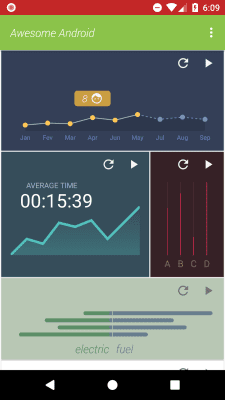 Screenshot of the application Awesome Android - UI Libraries - #4