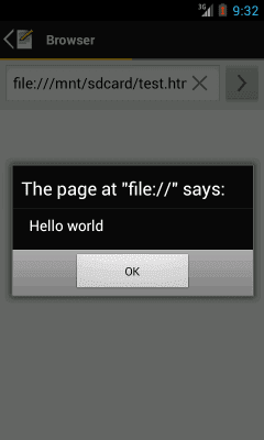 Screenshot of the application QEdit - Code Editor in Pocket - #3