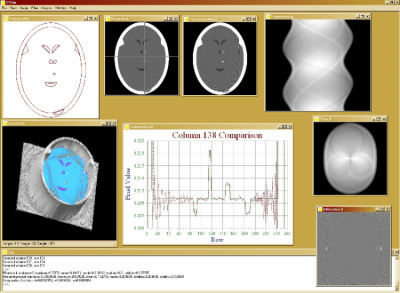 Screenshot of the application ctsim - #1