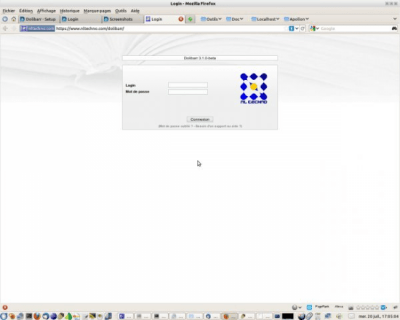 Screenshot of the application Dolibarr ERP & CRM - #5