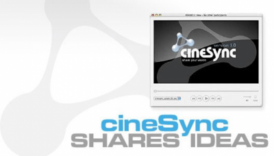Screenshot of the application cineSync - #2