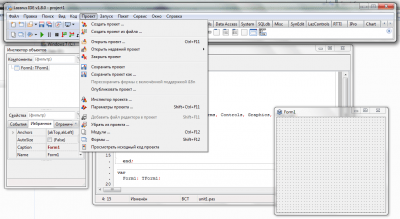 Screenshot of the application Lazarus Windows - #5