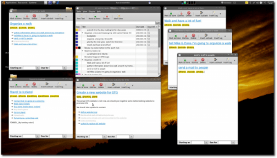Screenshot of the application Getting Things GNOME! - #4