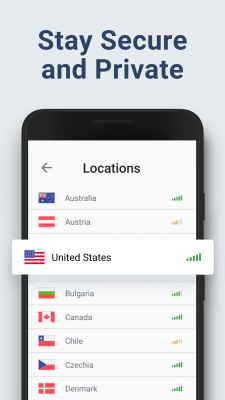 Screenshot of the application Browsec PRO: Secure VPN proxy - #3