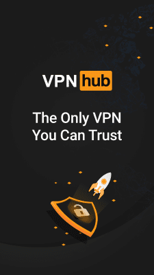 Screenshot of the application VPNhub - #1