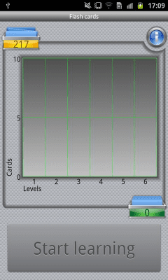Screenshot of the application Flash Card Quiz - #6
