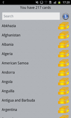 Screenshot of the application Flash Card Quiz - #7