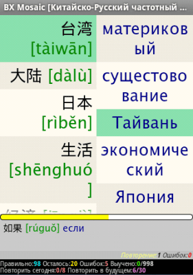 Screenshot of the application BX Memo - #3
