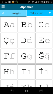 Screenshot of the application Turkish 50 Languages - #4