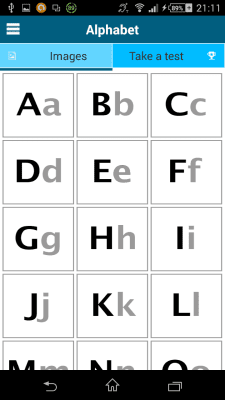 Screenshot of the application English 50 languages - #6