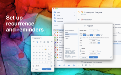Screenshot of the application SingularityApp - #3