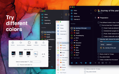 Screenshot of the application SingularityApp - #6