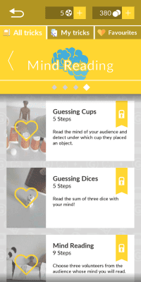Screenshot of the application A guide to tricks - #3