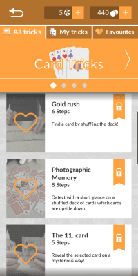 Screenshot of the application A guide to tricks - #5