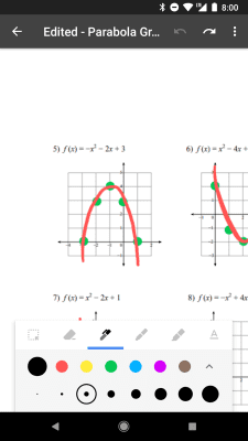 Screenshot of the application Google Classroom - #3