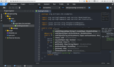 Screenshot of the application Eclipse IDE - #1