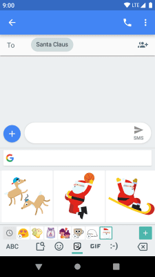 Screenshot of the application Google Santa Tracker - #2