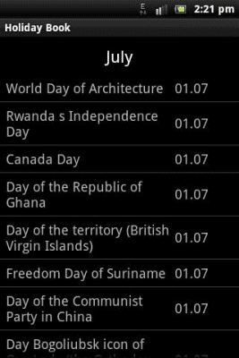 Screenshot of the application Congratulations - #3