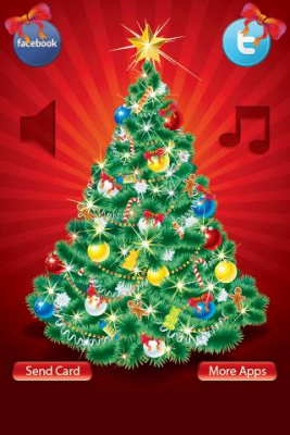 Screenshot of the application Christmas Music Tree Free - #1