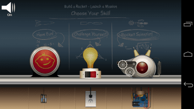 Screenshot of the application Rocket Science 101 - #1