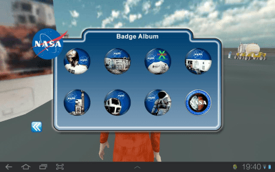 Screenshot of the application NASA Desert RATS Virtual Site - #5