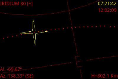 Screenshot of the application Iridium - #3