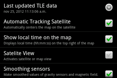Screenshot of the application Iridium - #5
