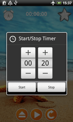 Screenshot of the application Sounds of the Sea and Waves - #5