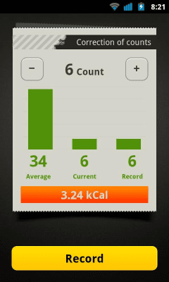 Screenshot of the application Push Ups - #6