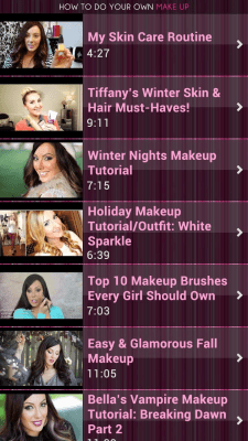 Screenshot of the application Like Makeup - #4