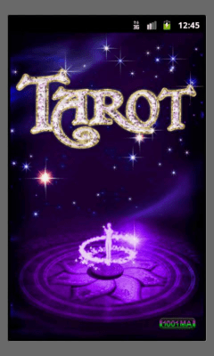 Screenshot of the application Tarot Reading - #1