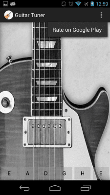 Screenshot of the application Ultimate Career Guides Guitar Tuning - #3