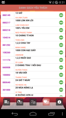Screenshot of the application SAP Karaoke - #4