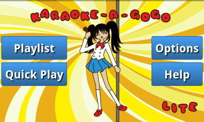 Screenshot of the application Karaoke-A-GoGo Lite - #1