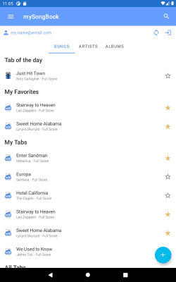 Screenshot of the application Guitar Pro - #9